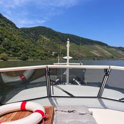 Rheinschleife am Bopparder Hamm, Rhein-km 572