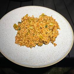 Bichweizenrisotto mit Brokkoli