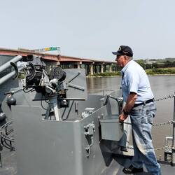 Dennis explains the Bofors .50 cal