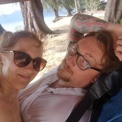 Krankenlager am Strand