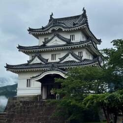 Uwajima Castle--altitude 2800'