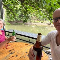 Hart verdiente Erfrischung