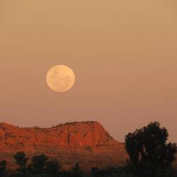 Was a strawberry moon apparently (whatever that is)