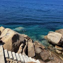 Privatzugang des Hotels zum Mare