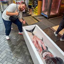 Thunfisch, so groß wie ich