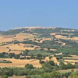 Hilltop village, reminds me of spain