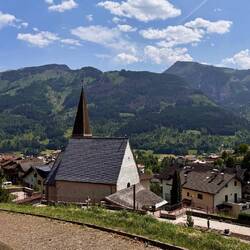 Ausblick von unserem Quartier