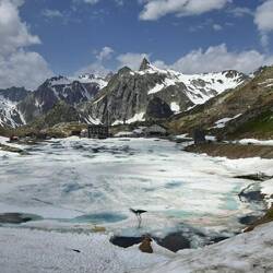 Het eerste zicht naar Italië is verbluffend.