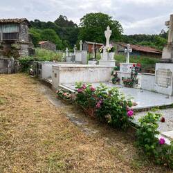 These border the church