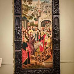 Мастер Тюизонского алтаря. Вторая половина ХV в. Въезд Христа в Иерусалим