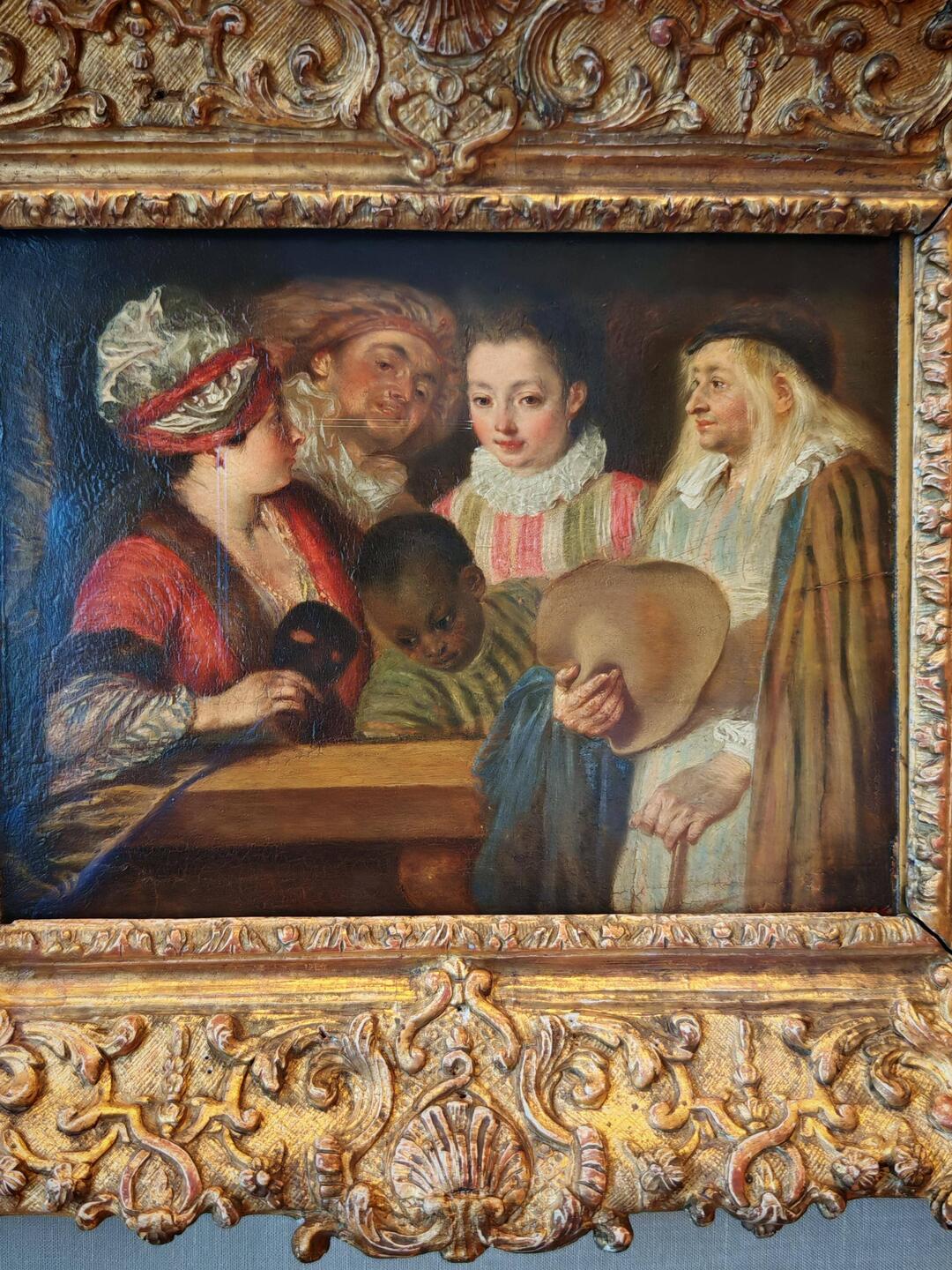 Антуан Ватто. Актеры французского театра