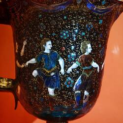 Кружка "Хоровод". Жан Лимозен. Начало ХVІ века