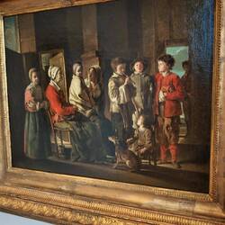 Луи Ленен. Около 1600 / 1610- 1618. Посещение бабушки