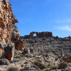 ...und erreichen schließlich das Felsentor