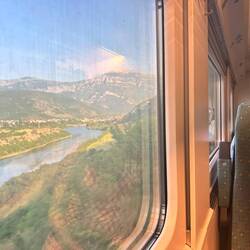 Eine Zugfahrt die ist lustig...