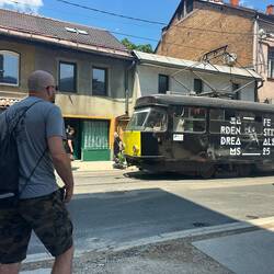 Hier fahren noch ganz alte Bahnen