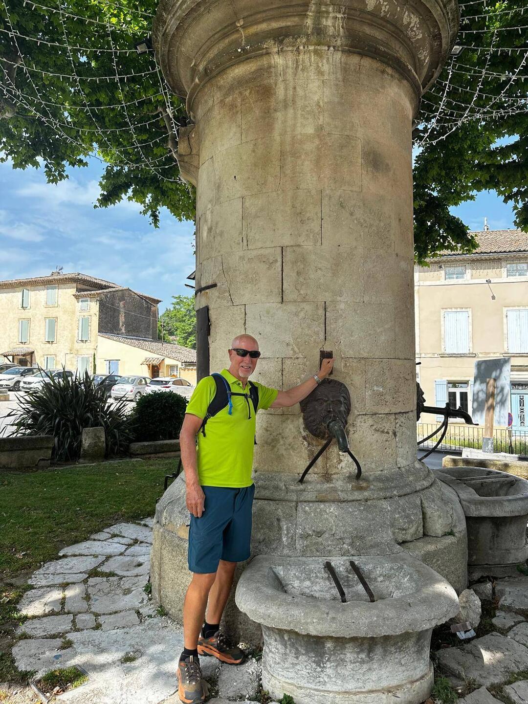 Our first stop in Robion