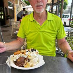 Just a little Scrooby snack to lower the body temperature