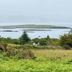 View from Gorteanish Stone Circle