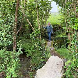 Walking the Sheep's Head Way to get to the stone circle