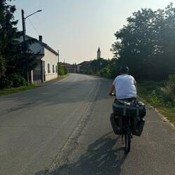 Der erste Teil ging hauptsächlich an Landstraßen entlang