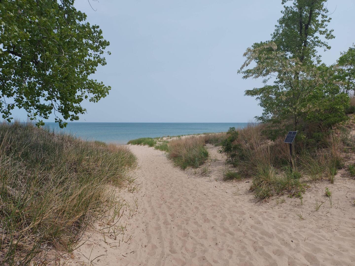 Der erste Beach, nicht so spektakulär.