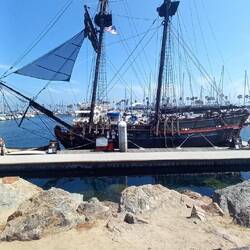 Die Black Pearl lag auch vor Anker🤭😎🤭