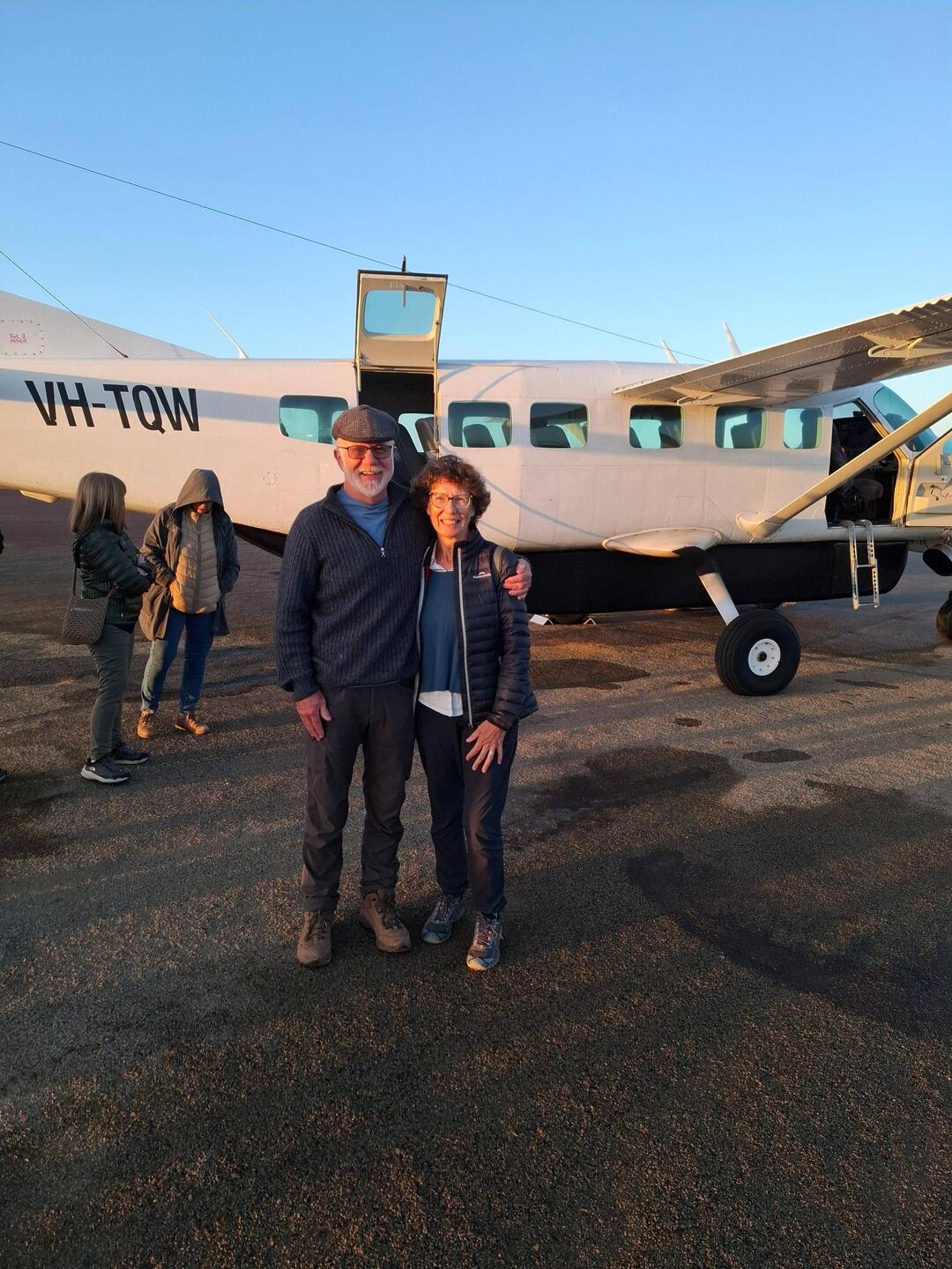 Ready to fly! Arid Air on a Cessna 208B