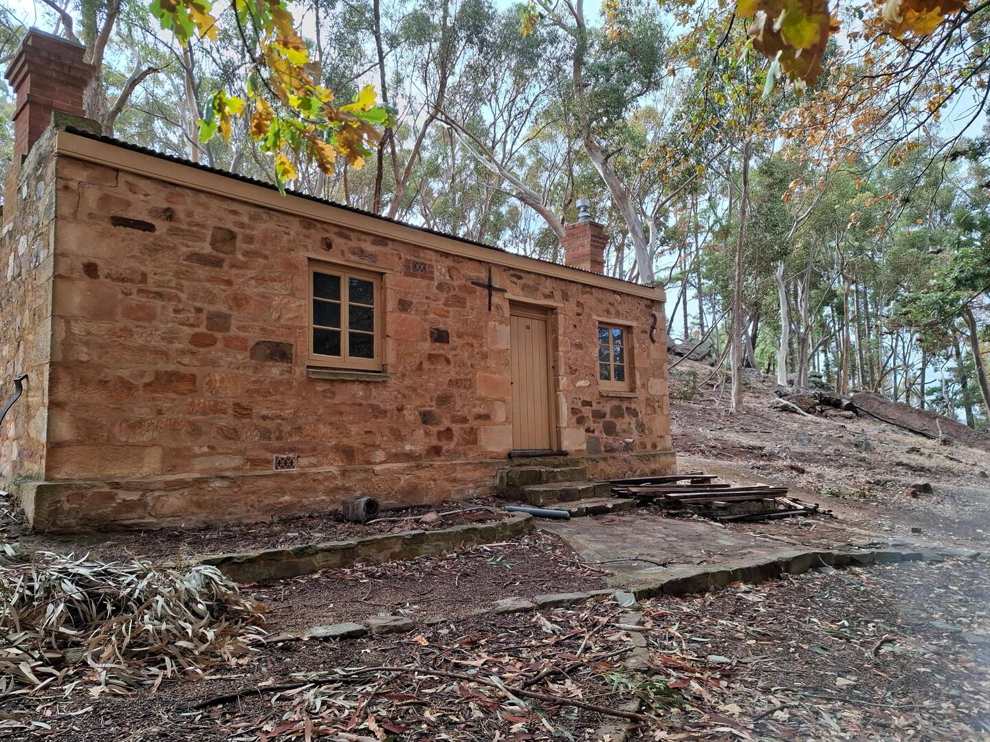 Conservators hut for forestry operations from 1870's