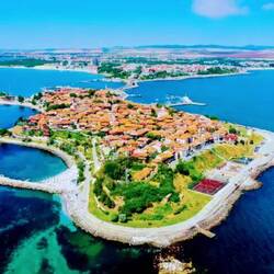 Nessebar von oben