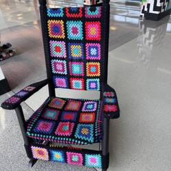 Quilted rockers....very comfy in Phili