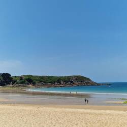 Beachwanderung bei Ebbe