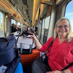 PLANE to the TRAIN (S)