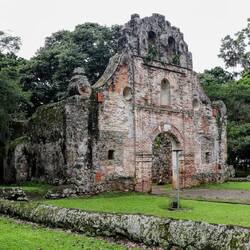 Ruins of the Church of Ujarras, completed 1681.