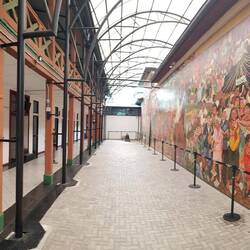 Cartago, a former prison was transformed into the city museum.