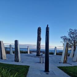 A Maori monument i taupo