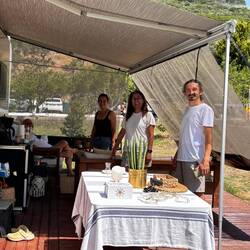 Abschiednehmen von einem schönen Platz mit sehr netten Menschen