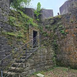 The scary tunnel stairs
