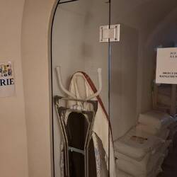 En dan de lingerie-kamer. Tja, die blijft gesloten voor de gewone stervelingen.