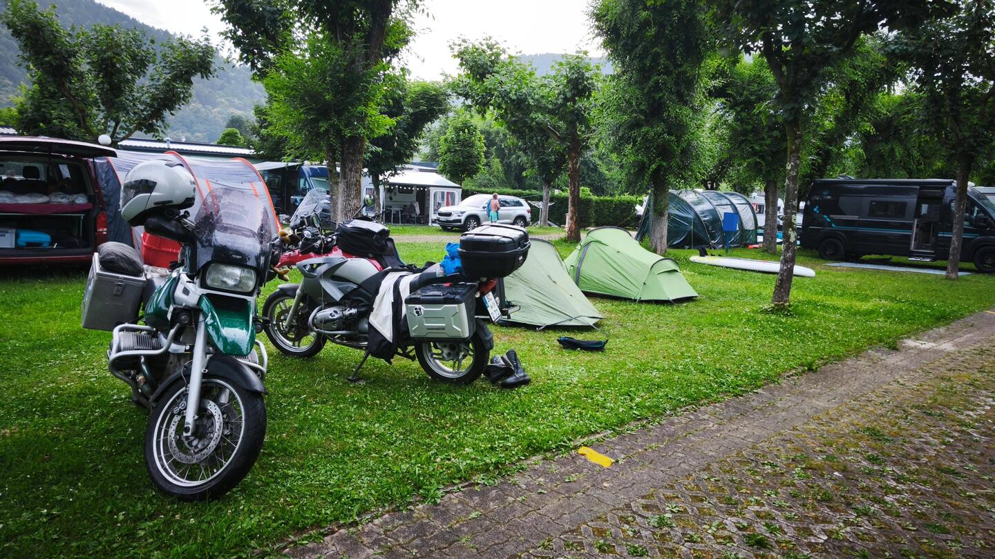 Am Campingplatz