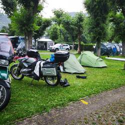 Am Campingplatz