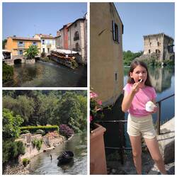 Borghetto ein schöner Ort, aber Sonntags sehr voll.