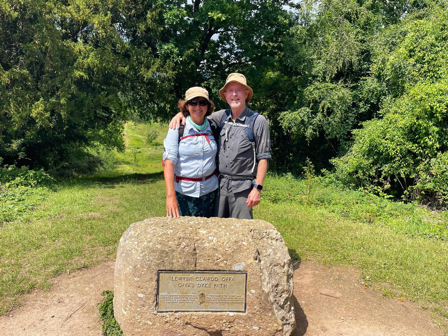 Done! Offa's Dyke Start/Finish