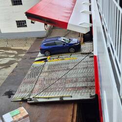 Schnelle Autoverladung