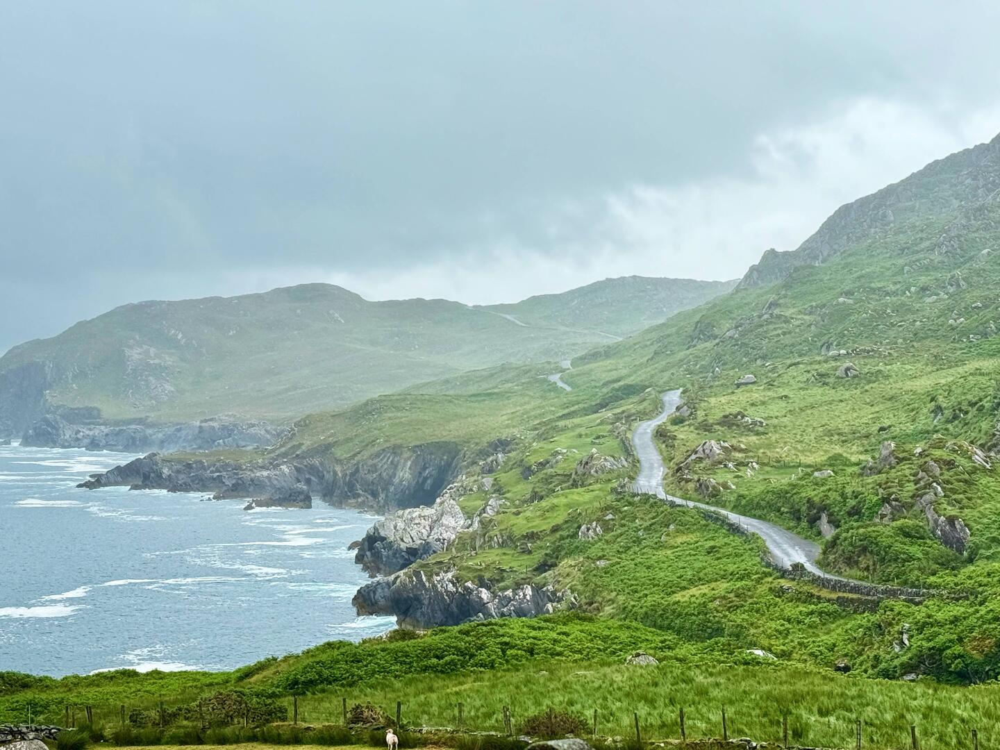 Driving along the Beara peninsula