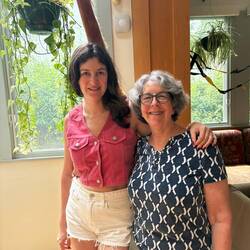 Surprise visit by Margot