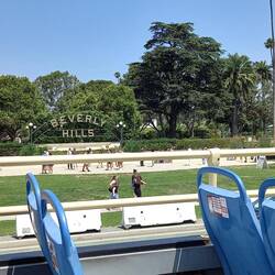 Noch einmal mit dem Bus durch Beverly Hills