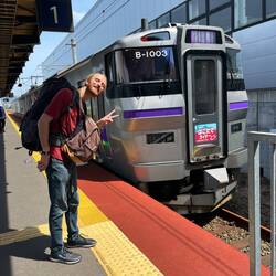 Not the bullet train, as forgot to get a pic. Next time!