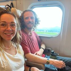 Finally got seats on the Shinkansen