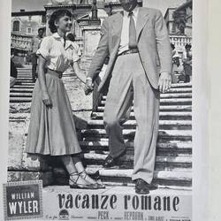 How do you not think of Roman Holiday here! Love this old poster